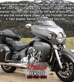 Indian Motorcycle Rentals Redlands California